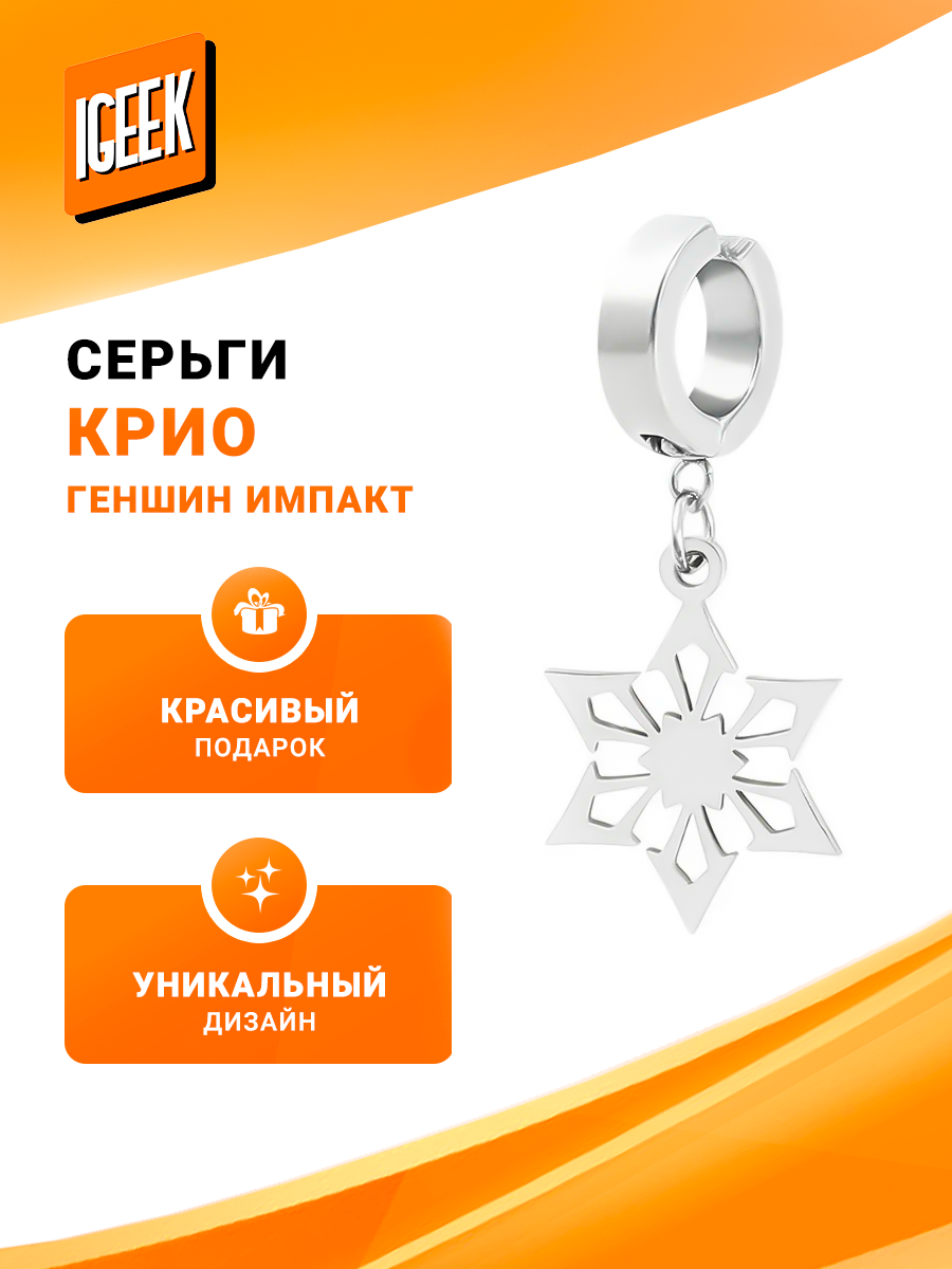 Комплект серег iGEEK