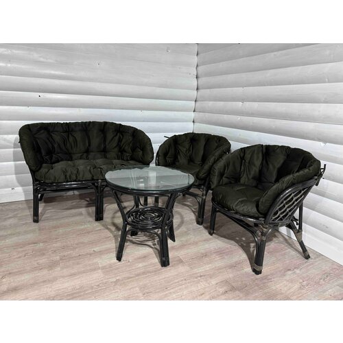 Подушки для комплекта Багама семейный люкс хаки темный