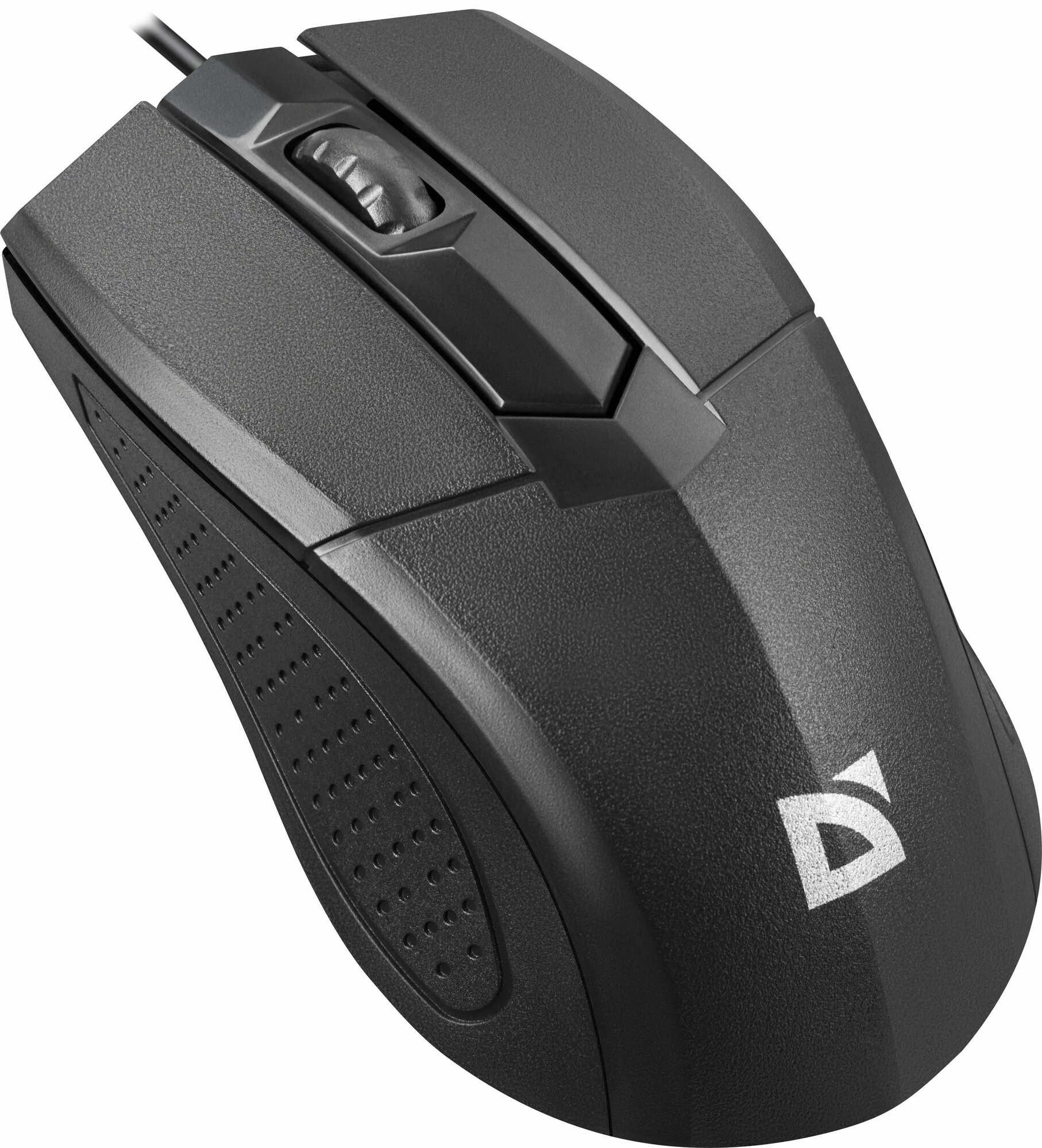 Мышь DEFENDER Optimum MB-270, оптическая, проводная, USB, черный [52270] - фото №2