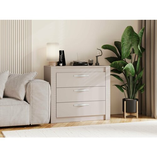 Комод для одежды Далия прямой с ящиками 96х46х85 см Кашемир 6720₽