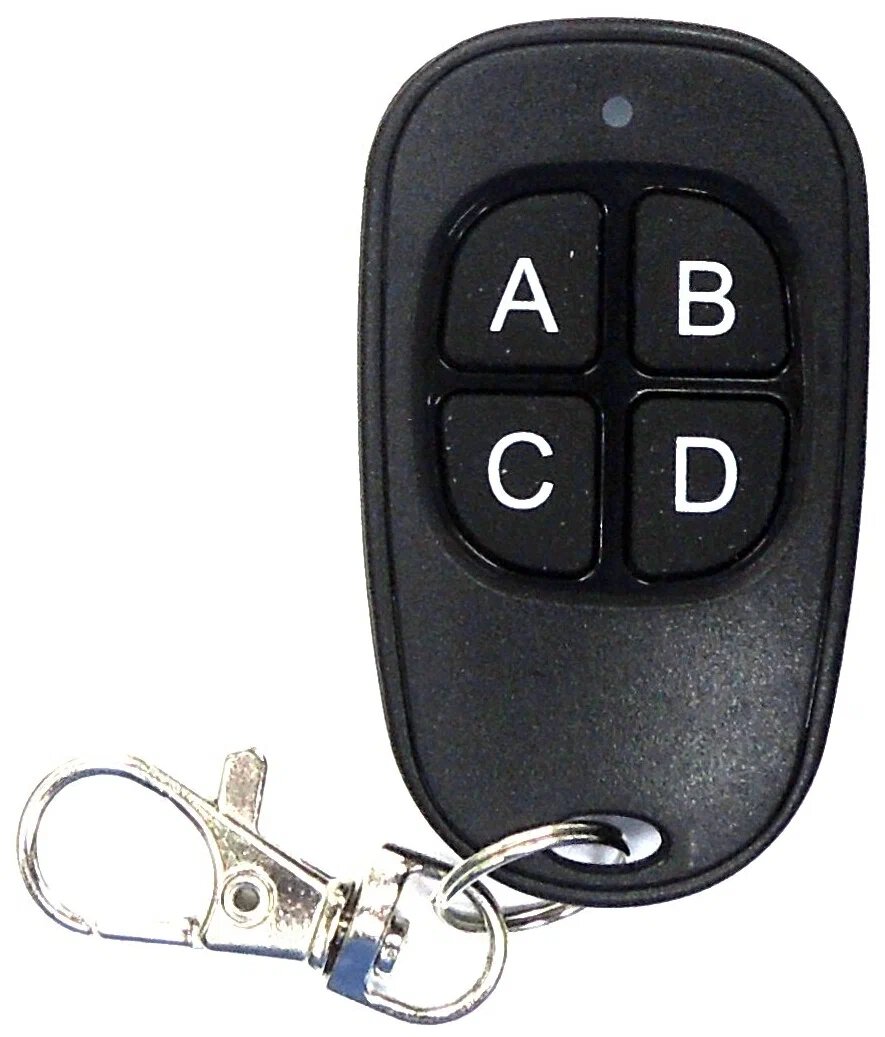 Универсальный пульт, совместим с CAME/Nice/BFT и др, черный — фото 1