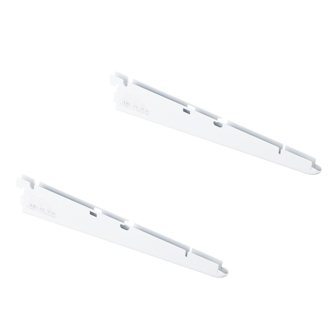 Кронштейн для полки металлический белый 335 мм (2 шт.)