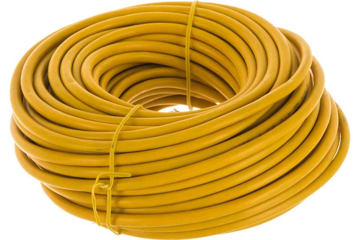 Кабель патч-корд Cablexpert модель UTP PP12-20M/Y, 20 м, желтый — фото 1