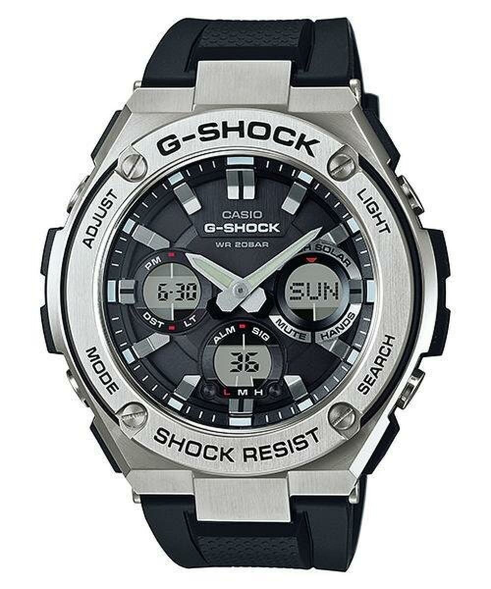 Наручные часы CASIO G-Shock, черный/серебристый