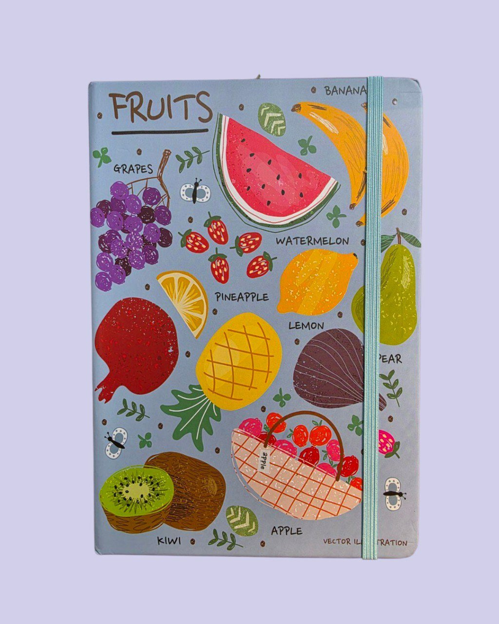 Коллекция ярких фруктов, отличный подарок для близких. 100 листов