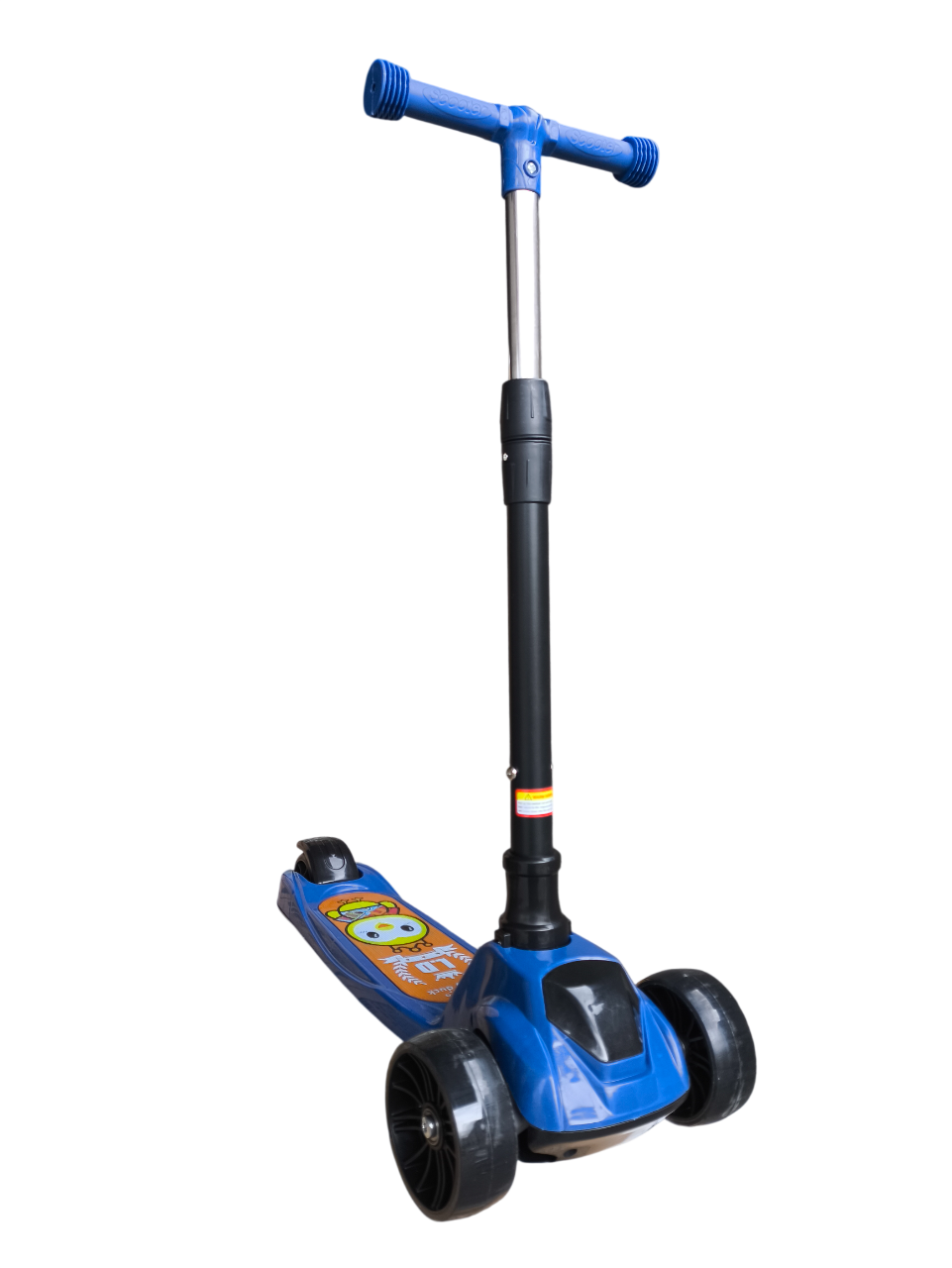 Самокат детский трёхколёсный, с музыкой и светом