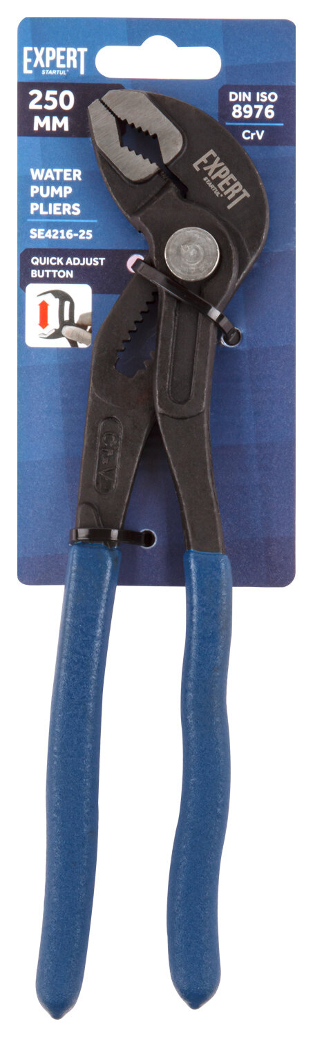 Клещи переставные 250 мм с кнопокй быстрой регулировки EXPERT STARTUL SE4216-25 — фото 1