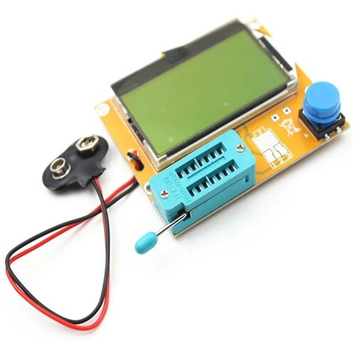 esr meter mega328 transistor tester digital v2 68 esr t4 diode triode capacitance mos pnp npn lcr 12864 lcd screen tester Многофункциональный измеритель LCR-T4 (RLC, ESR, транзисторы)