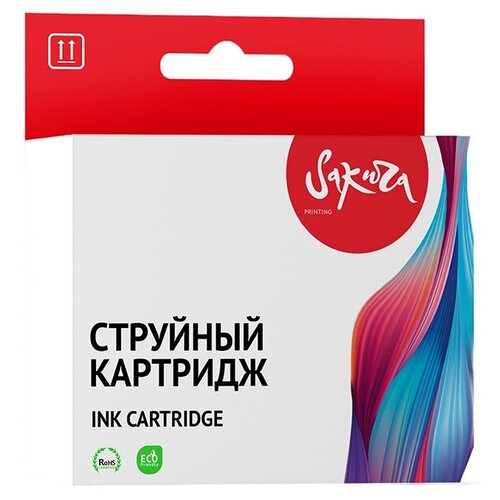 Контейнер с чернилами 103/003 для Epson, цвет желтый, 70 мл, 7500 страниц, C13T00V400, Sakura