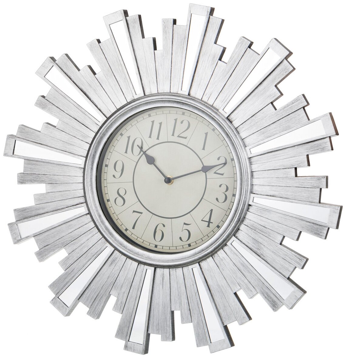 Часы настенные кварцевые swiss home 50 см Lefard (220-193)