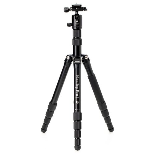 Штатив для фотоаппарата Benro MeFoto BMRTPROABLK RoadTrip Pro Black (6 in 1) с шаровой головка и трансформация в монопод селфи палка штатив настольный напольный монопод трипод k06 70сm