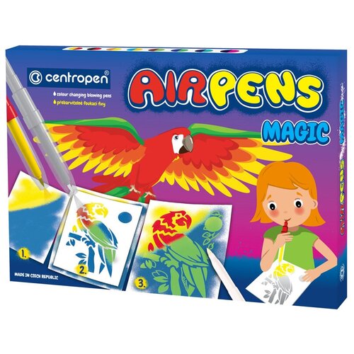 Centropen набор фломастеров AirPens Magic, 1549/11, разноцветный, 8 шт.