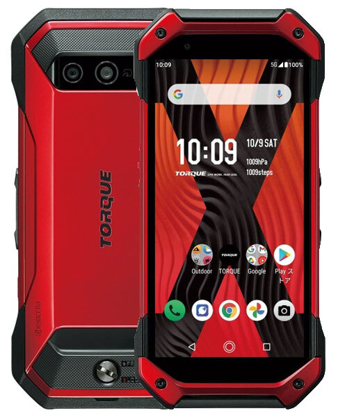 Смартфон KYOCERA Torque 5G 6/128 ГБ, 1 nano SIM, красный