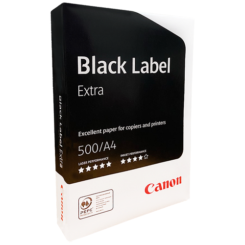 Бумага А4 CANON Black Label Extra, 500 л.