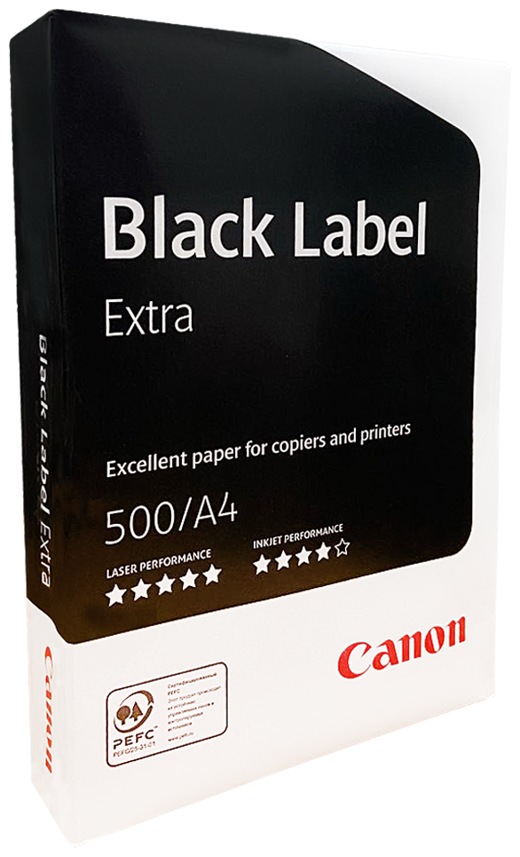 Бумага Canon Black Lable Extra/Premium Label A4/80г/м2/500л./белый универсальн 5 шт./кор. - фото №6