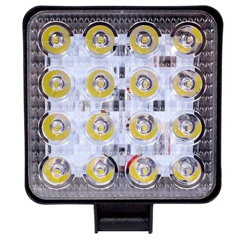 ФСО / Противотуманная фара/лампа светодиодная LED ФСО на авто 12-24V / 16 диодов / 48W / Вспышки ФСО / 1 шт