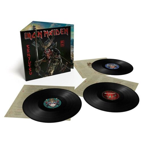 Виниловая пластинка Iron Maiden. Senjutsu (3 LP) виниловая пластинка warner music iron maiden senjutsu 3lp