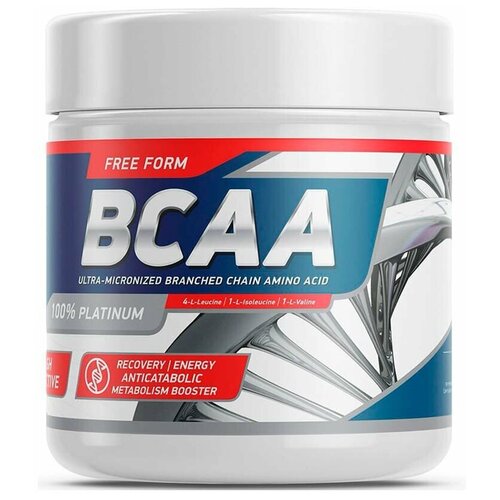 GeneticLab BCAA Powder Безвкусный 500 г аминокислотный комплекс maxler bcaa powder eu зеленое яблоко 1000 гр