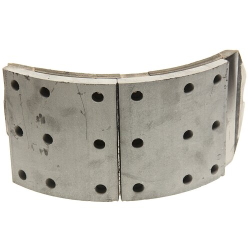 Колодки тормозные КАМАЗ-6520 литые (короткая накладка) (1шт.) Ресурс-техно 6520-3501090-50