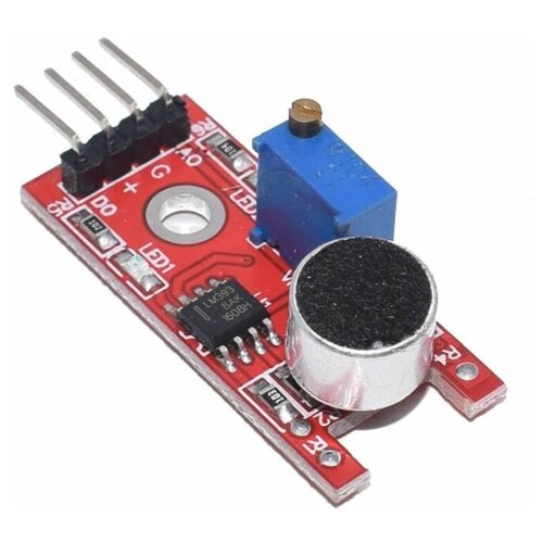 Детектор уровня звука/шума (KY-037) ky 037 high sensitivity sound microphone sensor detection module for arduino avr pic