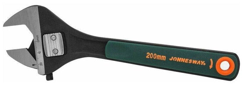 Ключ разводной реечный, 0-24 мм, L-200 мм Jonnesway