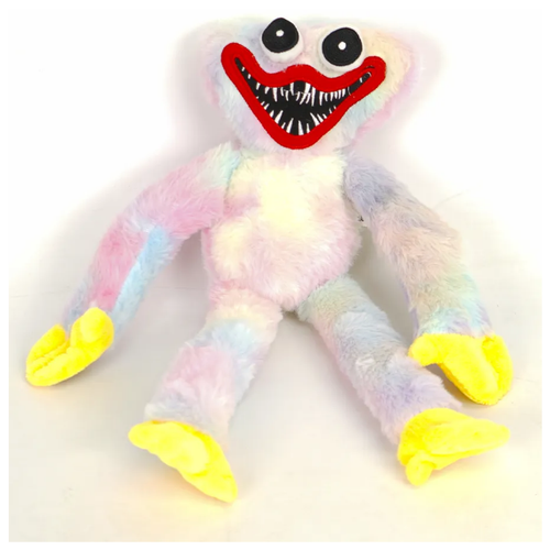 Плюшевая игрушка HuggyWuggy / Мягкая игрушка Хагги-Вагги / Страшная игрушка монстр 40 см разноцветный