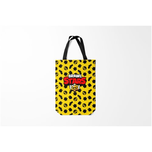 фото Сумка-шоппер / 31х42 см / геймерам / brawl stars burnettie
