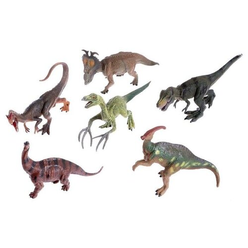 Набор динозавров Юрский период, 6 фигурок Зоомир 5155889 .
