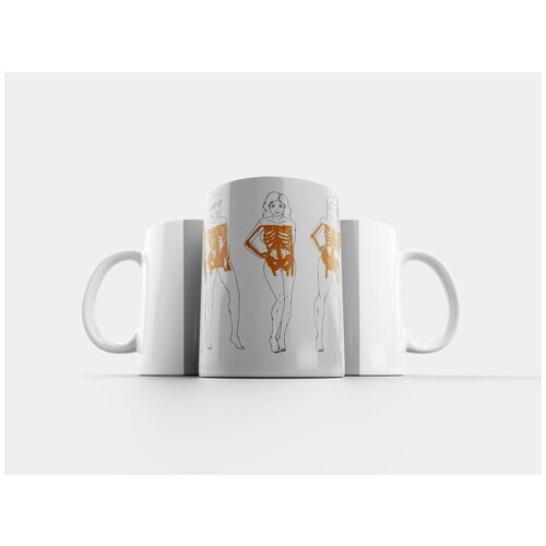 фото Кружка "рентгеновский, дизайн, женщина" 320 мл lotsprints