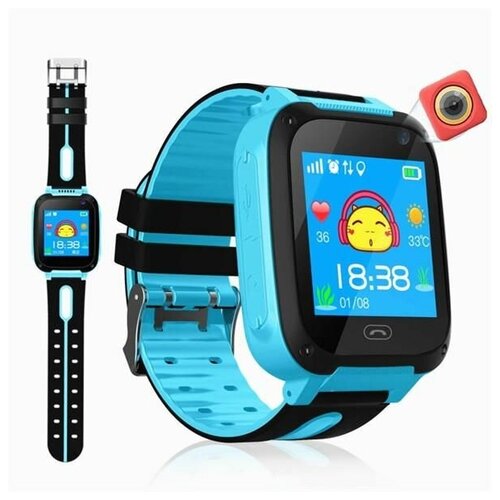 Умные Детские Часы Smart Baby Watch S4 голубые 98900₽