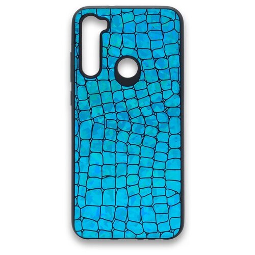 фото Чехол-накладка fantastic skin для xiaomi redmi note 8t бирюзовая ycase