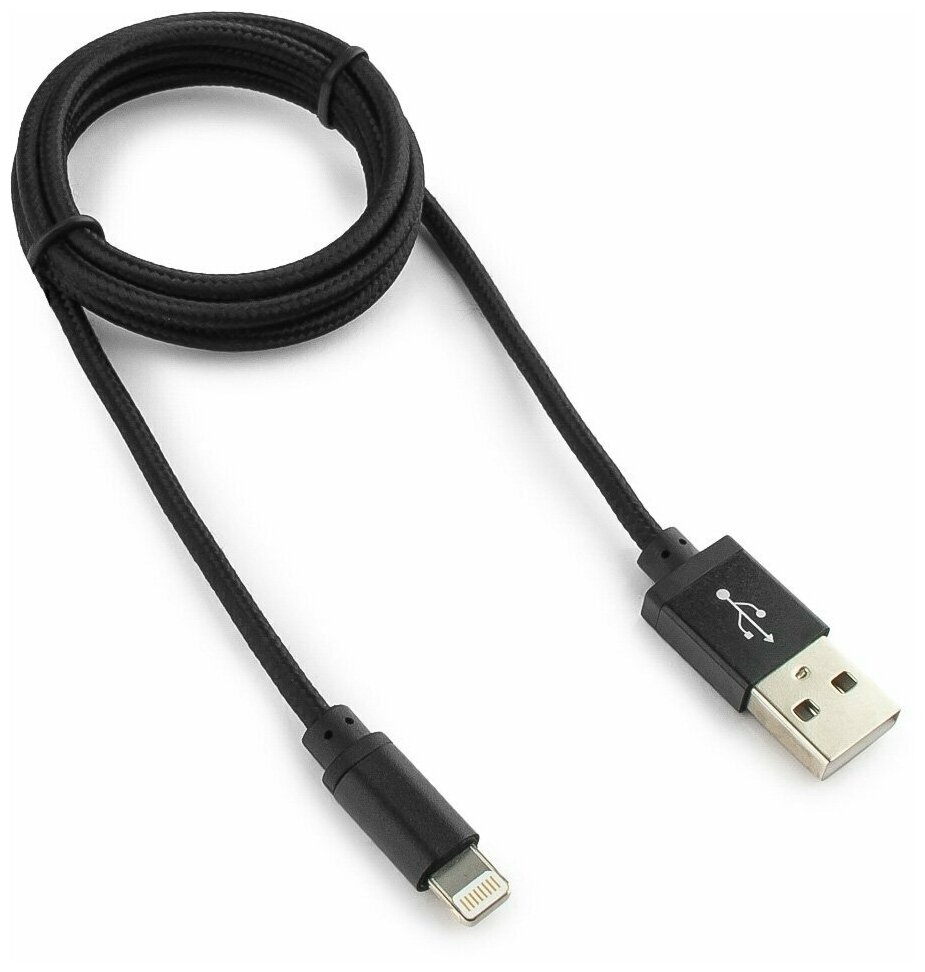 Lightning USB кабель Cablexpert CC-ApUSB2bk1m