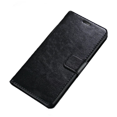 фото Чехол-книжка mypads для zte axon 7/ axon 2 (a2017g) 5.5 из качественной импортной искусственной кожи с подставкой застежкой и визитницей черный