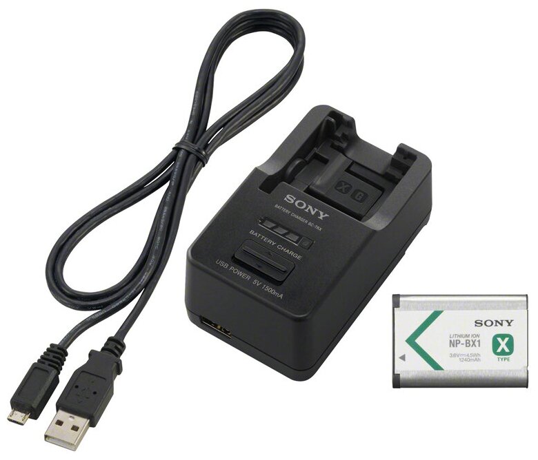 ACC-TRBX комплект зарядки Sony BC-TRX и аккумулятора NP-BX1