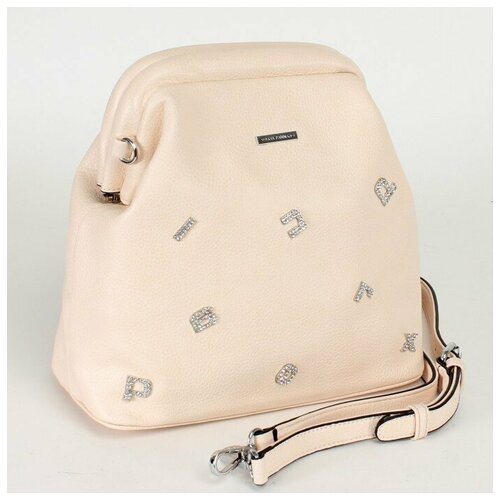 фото Сумка женская искусственная кожа vf-552885-1-в, 1отд, плечевой ремень, бежевый sale 237056 velina fabbiano