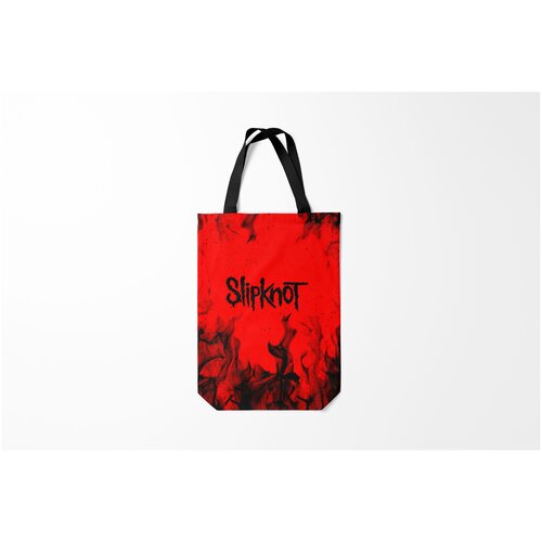 фото Сумка-шоппер / 31х42 см / рок / slipknot burnettie