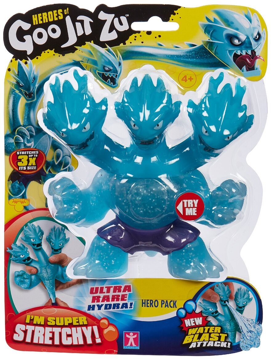 Игрушка-тянучка GooJitZu Водная Атака Гидра, 38655 - фото №5