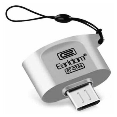 Адаптер переходник OTG с USB на Micro USB Earldom ET-OT04