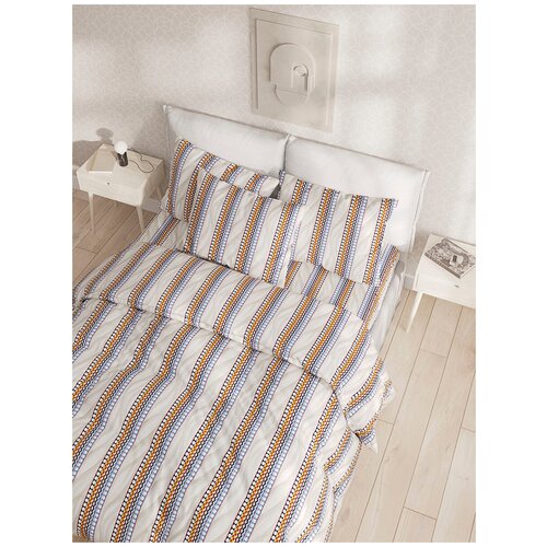 фото Постельное белье сказка "sweet life (компаньон)" 2-спальный наволочка 50х70 см 2 шт простынь на резинке 160х200 см пододеяльник 175х215 см