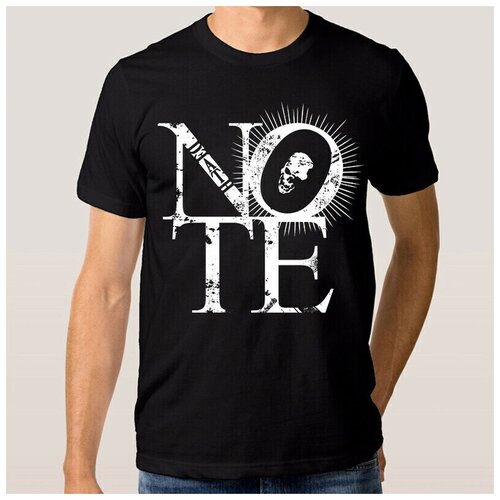 Футболка DreamShirts Death Note - Тетрадь Смерти Мужская черная 2XL