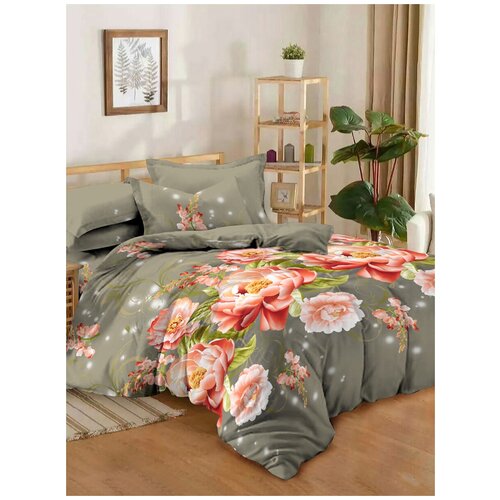 фото Простынь на резинке simple house "макро" 160х200 см