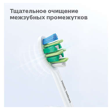 Насадка Philips Sonicare i InterCare HX9004/10 для звуковой щетки, белый, 4 шт. - фотография № 6