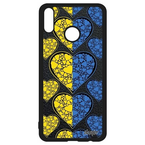 фото Чехол для смартфона honor 8x, "флаг украины с сердцем" туризм страна utaupia
