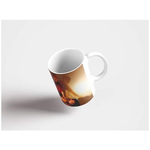 фото Кружка "оздоровительный, массаж, горячий камень 320 мл. белая" lotsprints