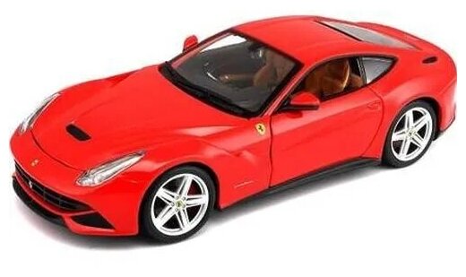 Автомобиль радиоуправляемый Rastar Ferrari F12 красный - фото №17