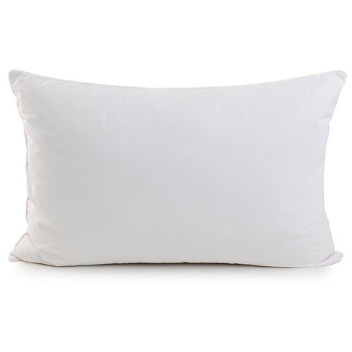 Подушка AmelieHome полу-пуховая пух-перо/тик, 50*70 см, средней упругости