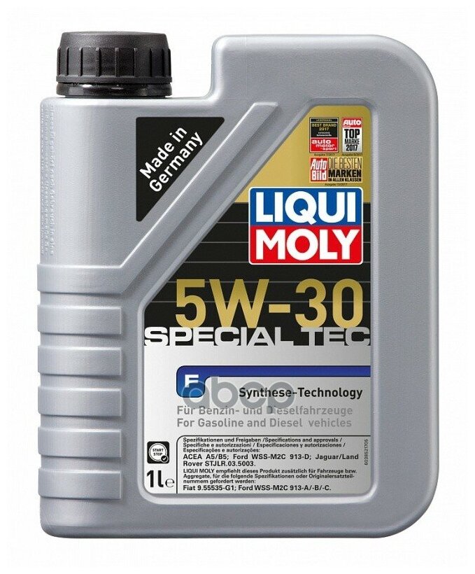 Liqui moly Special Tec F 5w30 Нс-Синтетическое Моторное Масло 1л. Liqui Moly 8063 В Подольске