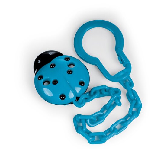 фото Клипса-держатель для пустышек canpol божья коровка арт. 10/873 цвет синий canpol babies