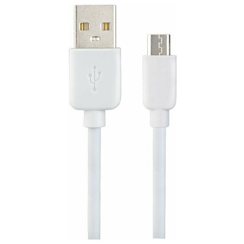 фото Кабель perfeo usb2.0 a вилка - micro usb вилка, белый, длина 1 м., бокс (u4007)