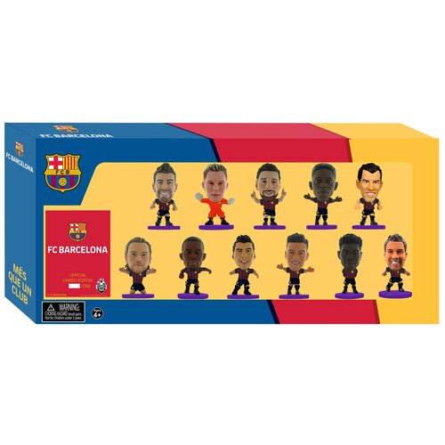 фото Фигурки soccerstarz набор футболистов фк барселона 2018-19 11шт, 404689